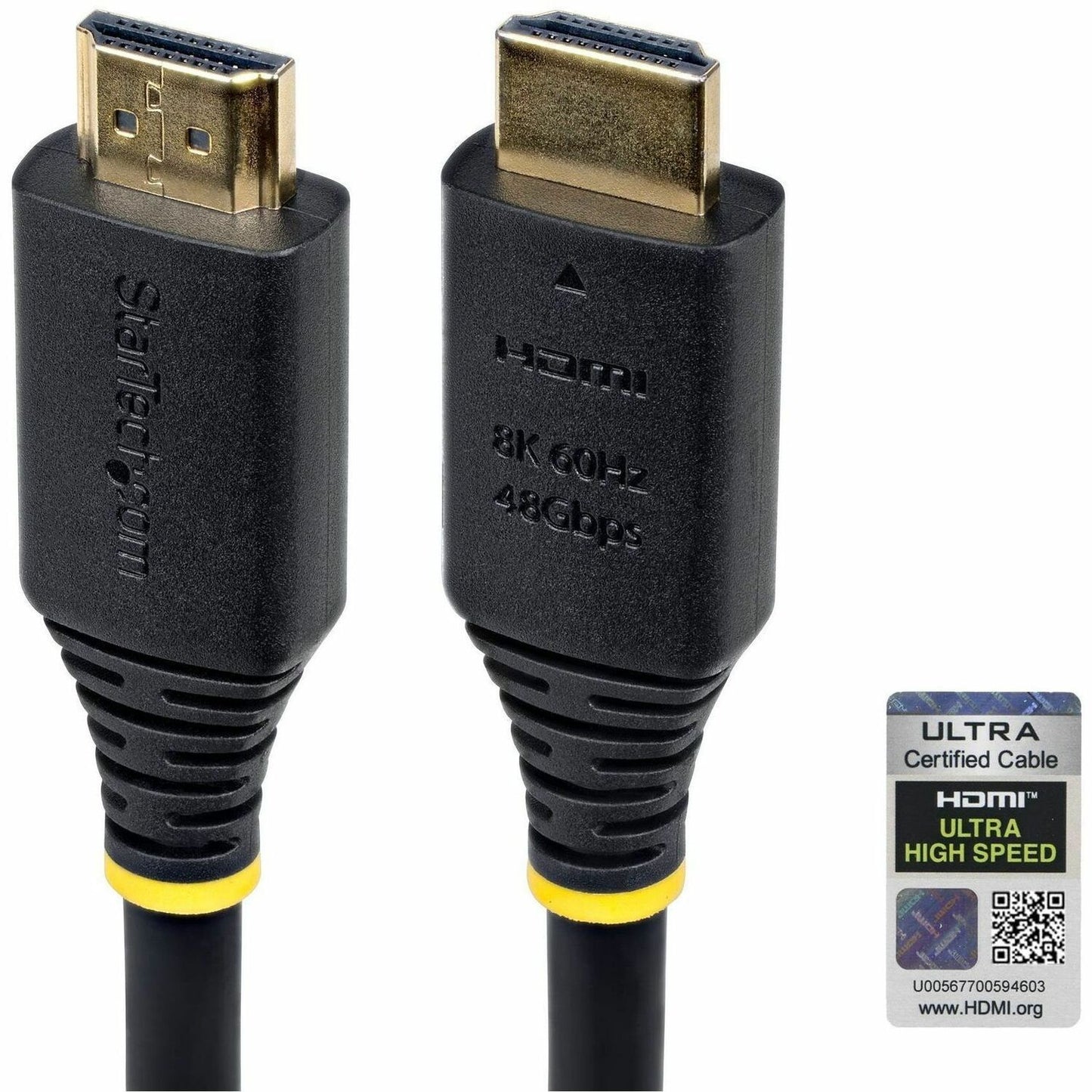 Main Image for StarTech 5m (16.4ft) Certified Ultra High Speed HDMI Cable, 8K 60Hz/4K 120Hz, HDMI 2.1 Cable with HDR10+ / eARC, 48Gbps, 8K HDMI Cord