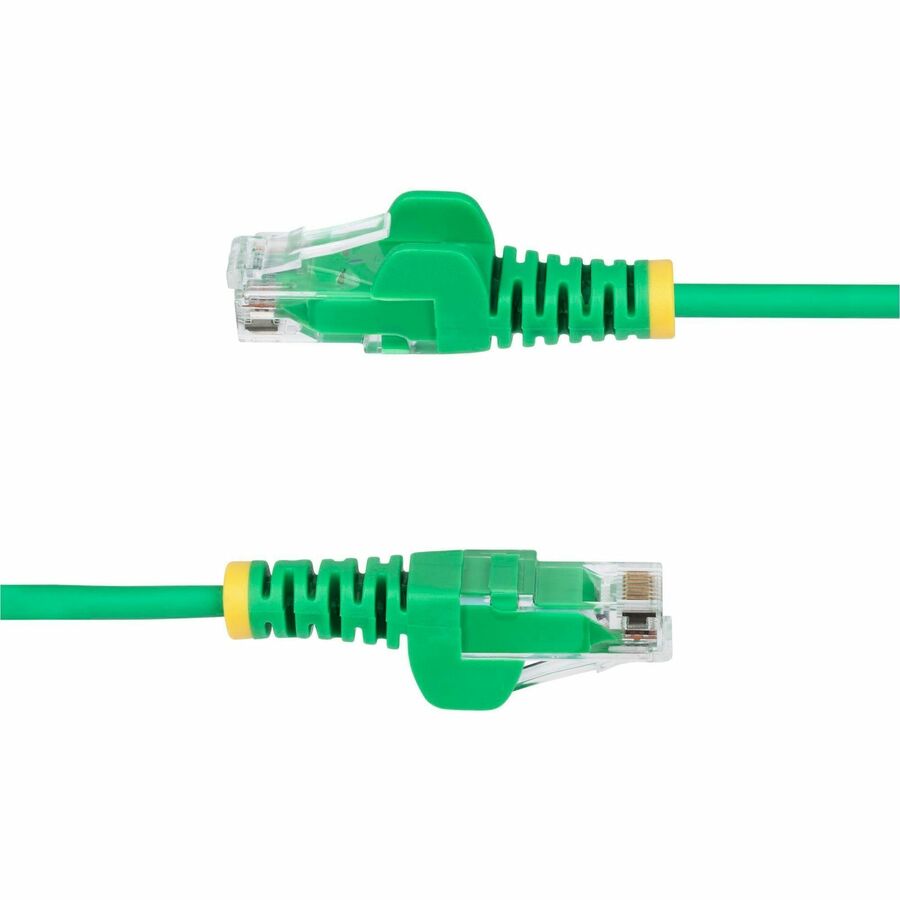 Alternate-Image8 Image for StarTech 9in Green Slim CAT6 Ethernet Cable, Slim Snagless RJ45, UTP, LSZH, 28AWG Bare Copper, Slim Network Patch Cord