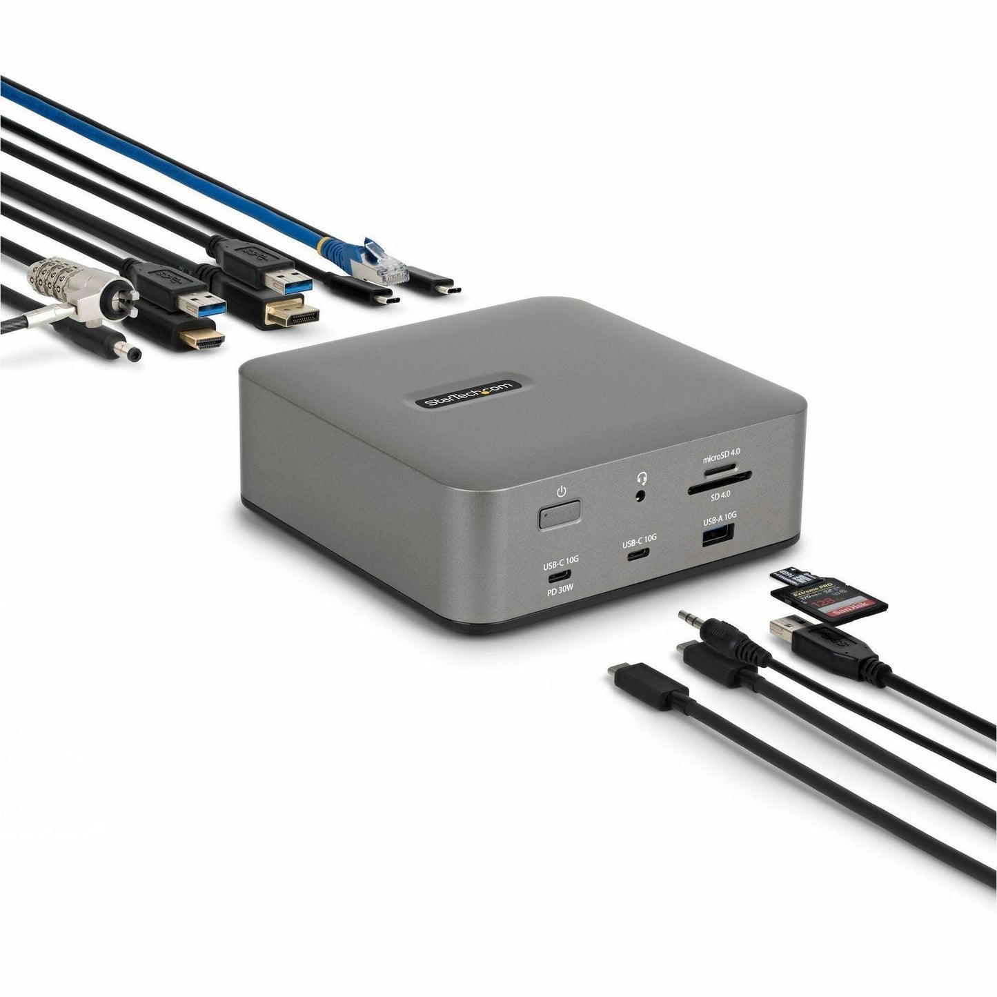 Main Image for StarTech Thunderbolt 5 Universal Docking Station, Multi-Display Hub, 8K 60Hz / 4K 144Hz, 120Gbps Bandwidth Boost, 140W PD, USB 10Gbps