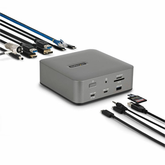 Main Image for StarTech Thunderbolt 5 Universal Docking Station, Multi-Display Hub, 8K 60Hz / 4K 144Hz, 120Gbps Bandwidth Boost, 140W PD, USB 10Gbps