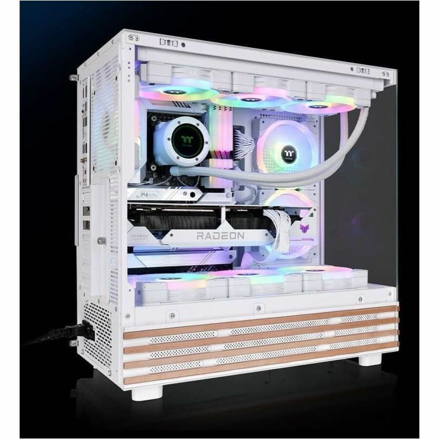 Alternate-Image5 Image for Thermaltake View 270 Plus WS ARGB Snow Mid Tower Chassis