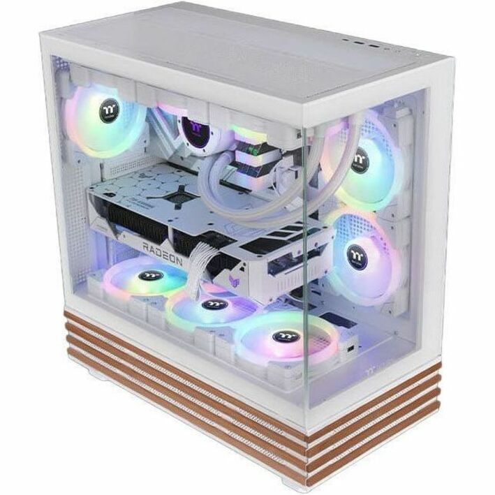 Alternate-Image4 Image for Thermaltake View 270 Plus WS ARGB Snow Mid Tower Chassis