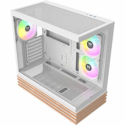 Top Image for Thermaltake View 270 Plus WS ARGB Snow Mid Tower Chassis