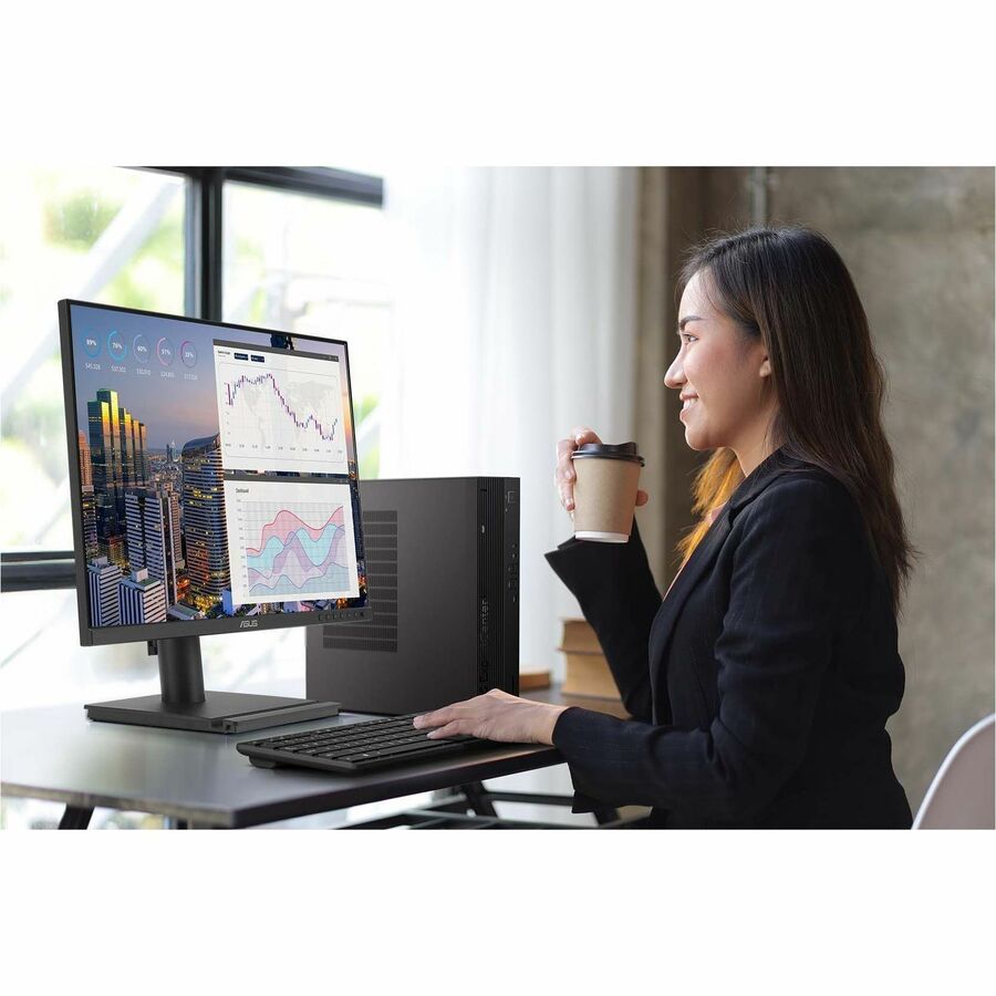 Life-Style Image for Asus BE248QF 24" Class WUXGA LED Monitor - 16:10 - Black