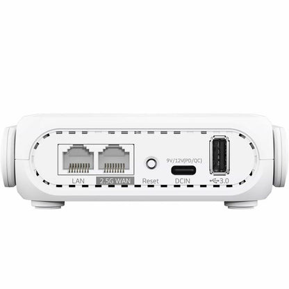 Rear Image for Asus RT-BE58 Go Wi-Fi 7 IEEE 802.11 a/b/g/n/ac/ax/be Ethernet Wireless Router