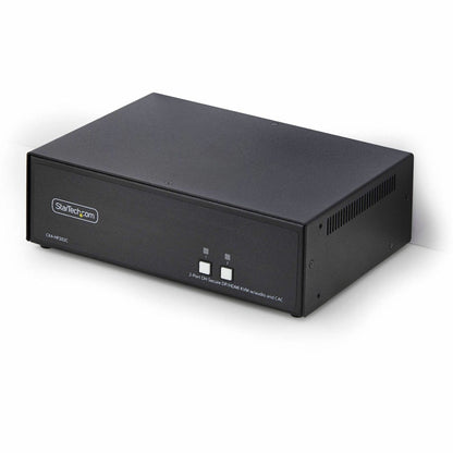 Main Image for StarTech Secure 2-Port Dual-Monitor KVM Switch, HDMI or DisplayPort, 4K 60Hz, NIAP 4.0, CAC, Made in the USA
