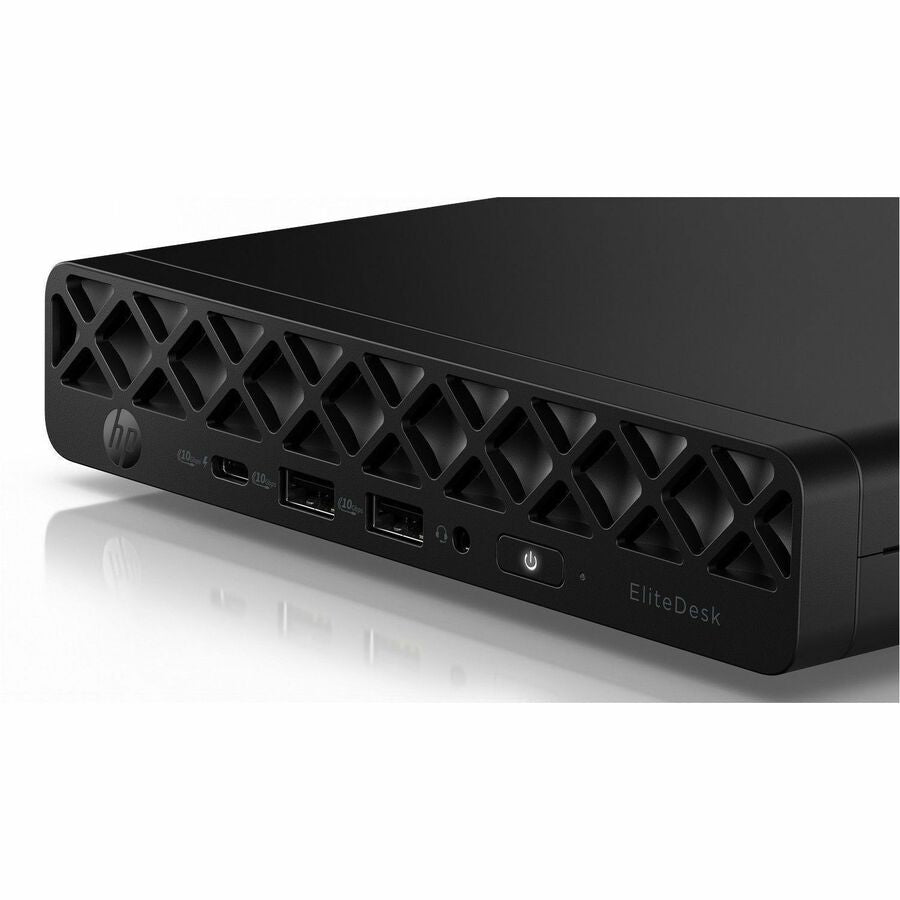 Alternate-Image1 Image for HP EliteDesk 8 G1a Desktop Computer - AMD Ryzen 5 220 - 16 GB - 512 GB PCI Express NVMe 4.0 x4 SSD - Mini PC - Jack Black