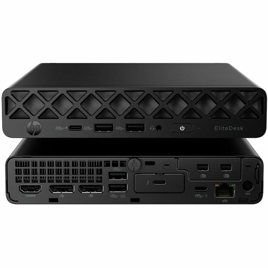 Alternate-Image2 Image for HP EliteDesk 8 G1a Desktop Computer - AMD Ryzen 5 220 - 16 GB - 512 GB PCI Express NVMe 4.0 x4 SSD - Mini PC - Jack Black