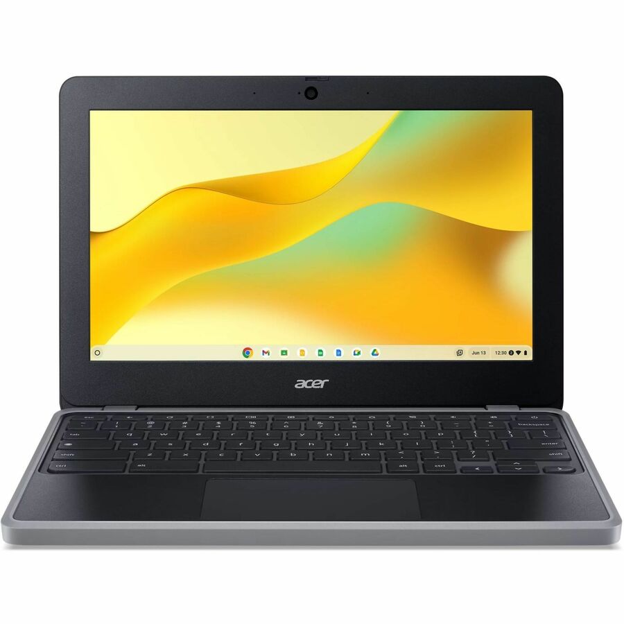 Front Image for Acer Chromebook 311 C723 C723-K9Q0 11.6" Chromebook - HD - 60 Hz - MediaTek MT8 MT8186TV/AZA - 8 GB - 64 GB Flash Memory - English (US) Keyboard - Black
