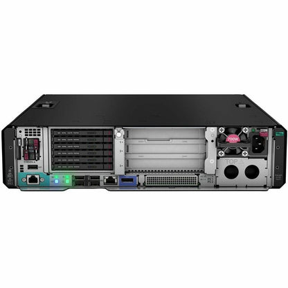 Rear Image for HPE ProLiant DL145 Gen11 2U Rack Server - 1 x AMD EPYC 8024P 2.40 GHz - 16 GB RAM - 480 GB SSD - (1 x 480GB) SSD Configuration - Serial ATA/600 Controller