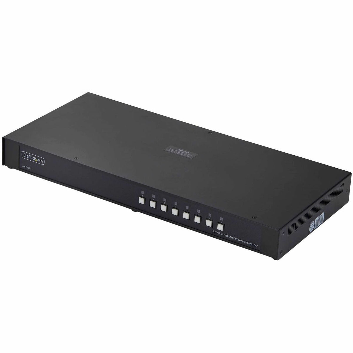 Main Image for StarTech Secure 8-Port DisplayPort KVM Switch, 4K 30Hz, NIAP 4.0, CAC, Made in the USA