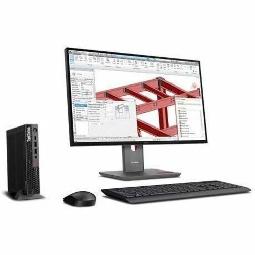 Alternate-Image5 Image for Lenovo ThinkStation P3 Gen 2 30K50054US Workstation - 1 x Intel Core Ultra 7 265 - 16 GB - 512 GB SSD - Tiny - Black
