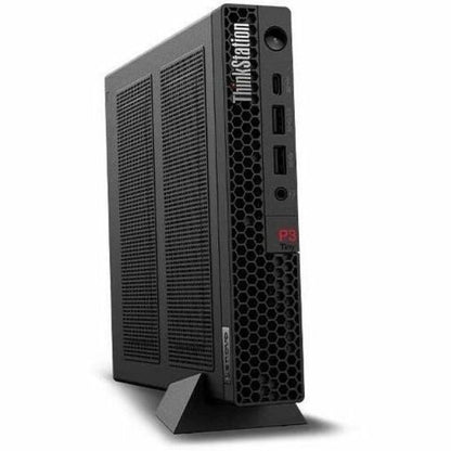 Alternate-Image1 Image for Lenovo ThinkStation P3 Gen 2 30K50051US Workstation - 1 x Intel Core Ultra 7 265 - 32 GB - 1 TB SSD - Tiny - Black
