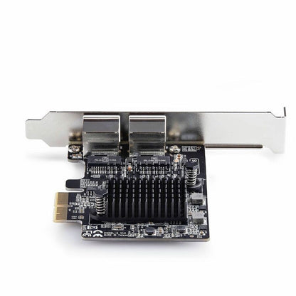 Alternate-Image2 Image for StarTech.com 2-Port 5G Gigabit PCIe Network Adapter Card, 5G/2.5G/1G/100M/10M, PCI Express NIC, Realtek RTL8126, Windows & Linux, TAA