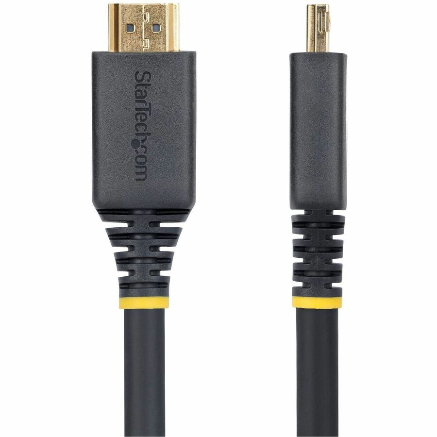 Alternate-Image2 Image for StarTech 7m (23ft) High Speed HDMI Cable with Gripping Connectors, 4K 60Hz/1440p 144Hz, 18Gbps, UHD HDMI Cord, TPE Jacket