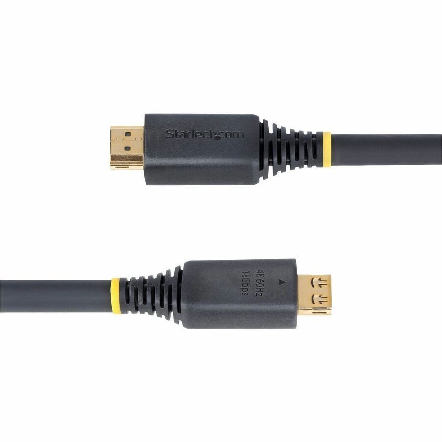 Alternate-Image3 Image for StarTech 7m (23ft) High Speed HDMI Cable with Gripping Connectors, 4K 60Hz/1440p 144Hz, 18Gbps, UHD HDMI Cord, TPE Jacket