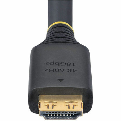 Alternate-Image4 Image for StarTech 7m (23ft) High Speed HDMI Cable with Gripping Connectors, 4K 60Hz/1440p 144Hz, 18Gbps, UHD HDMI Cord, TPE Jacket