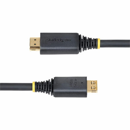 Alternate-Image3 Image for StarTech 5m (16.4ft) High Speed HDMI Cable with Gripping Connectors, 4K 60Hz/1440p 144Hz, 18Gbps, UHD HDMI Cord, TPE Jacket
