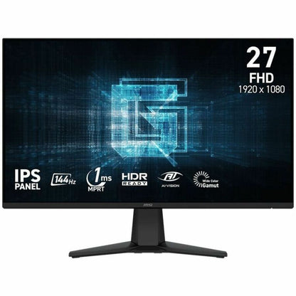 Front Image for MSI G275L E14 27" Class Full HD Gaming LCD Monitor - 16:9 - Metallic Black