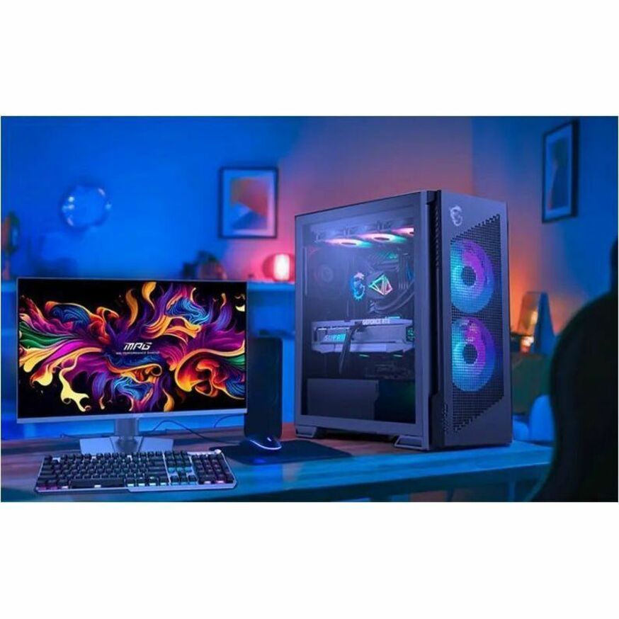 Life-Style Image for MSI G275L E14 27" Class Full HD Gaming LCD Monitor - 16:9 - Metallic Black