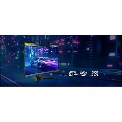 Alternate-Image3 Image for MSI MAG 274CF X24 27" Class Full HD Curved Screen Gaming LCD Monitor - 16:9 - Metallic Black