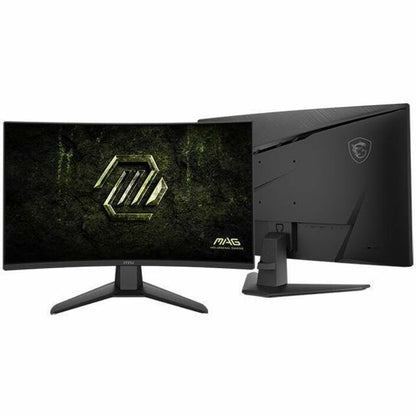 Alternate-Image2 Image for MSI MAG 274CF X24 27" Class Full HD Curved Screen Gaming LCD Monitor - 16:9 - Metallic Black