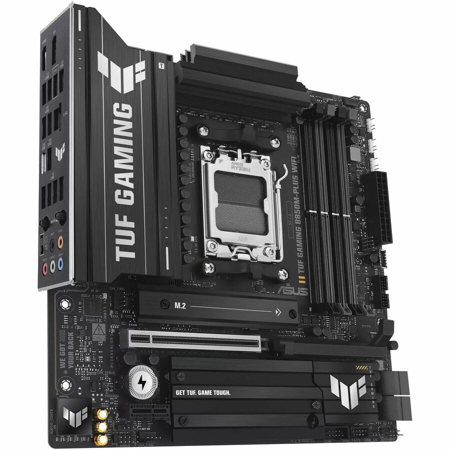 Alternate-Image3 Image for TUF B850M-PLUS WIFI7 Gaming Desktop Motherboard - AMD B850 Chipset - Socket AM5 - Micro ATX