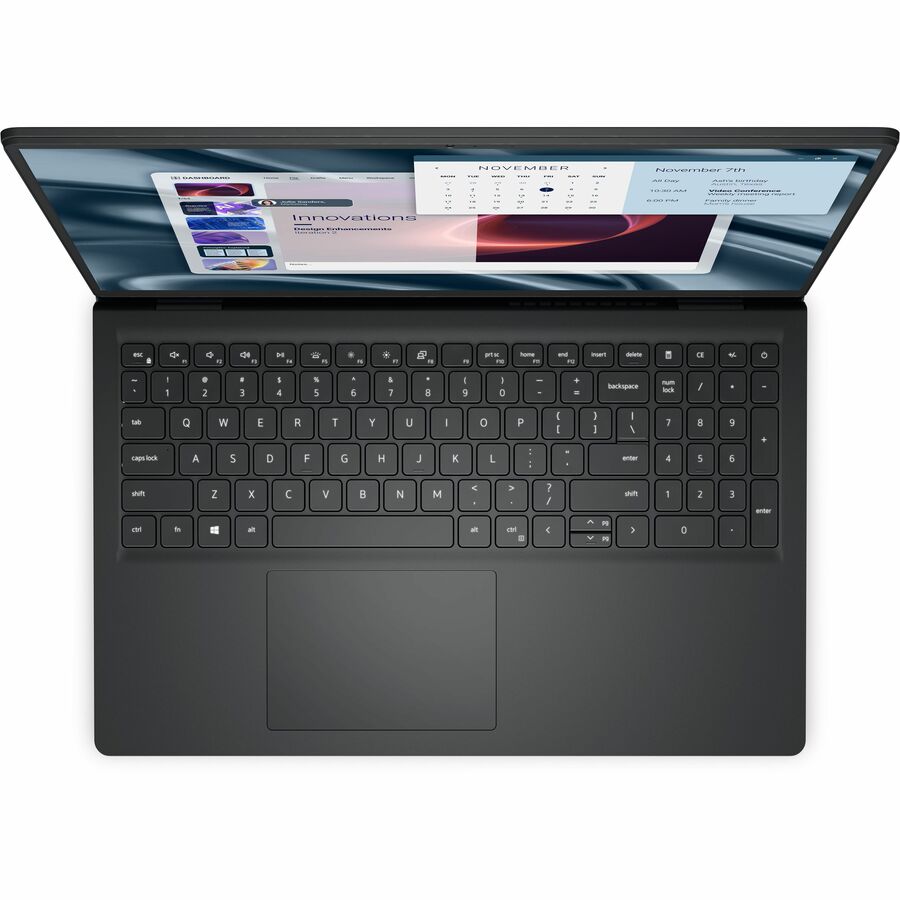 Alternate-Image5 Image for Dell Pro 15 Essential PV15255 15.6" Notebook - Full HD - 120 Hz - AMD Ryzen 3 7320U - 8 GB - 512 GB SSD - English (US) Keyboard - Carbon Black