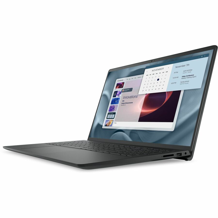 Left Image for Dell Pro 15 Essential PV15250 15.6" Notebook - Full HD - 120 Hz - Intel Core i5 13th Gen i5-1334U - 16 GB - 512 GB SSD - English (US) Keyboard - Carbon Black
