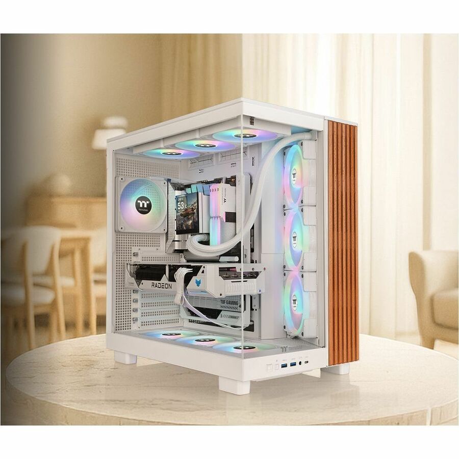 Life-Style Image for Thermaltake View 380 XL WS ARGB Snow Mid Tower Chassis