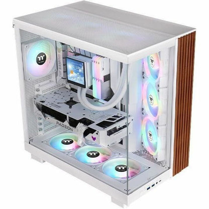 Top Image for Thermaltake View 380 XL WS ARGB Snow Mid Tower Chassis