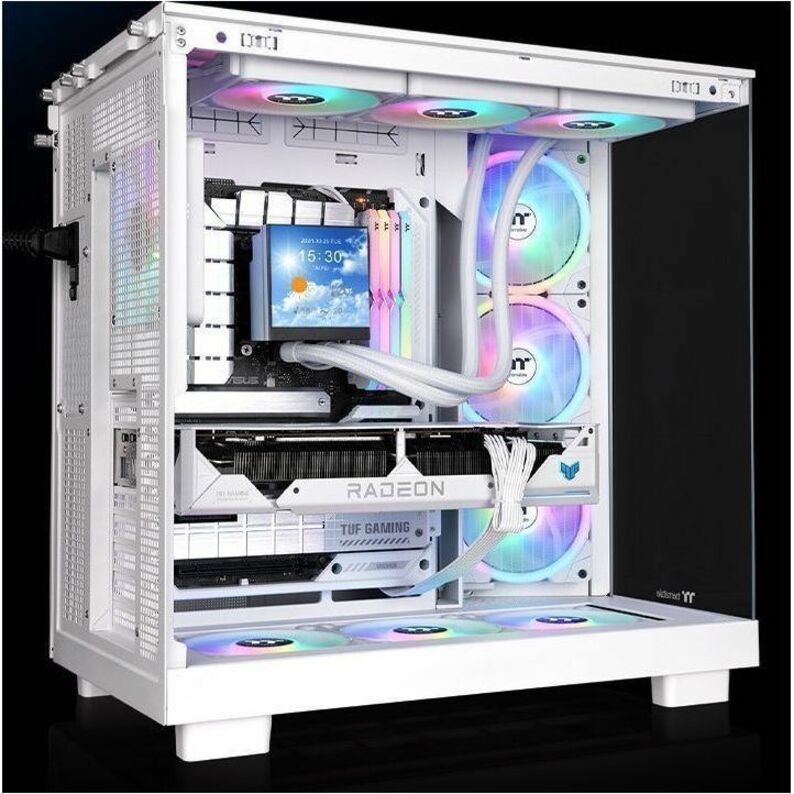 Alternate-Image4 Image for Thermaltake View 380 XL WS ARGB Snow Mid Tower Chassis
