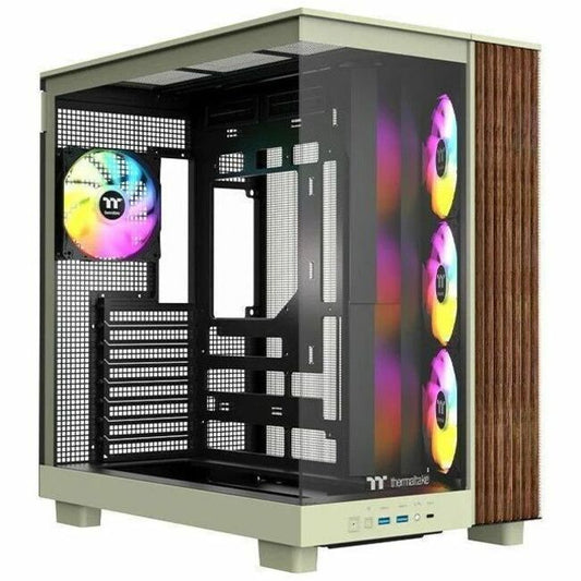Main Image for Thermaltake View 380 XL WS ARGB Matcha Green Mid Tower Chassis
