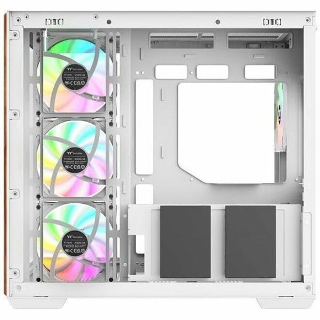 Left Image for Thermaltake View 380 WS ARGB Snow Mid Tower Chassis