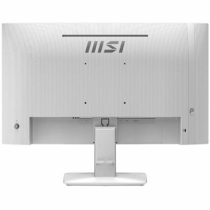 Rear Image for MSI PRO MP243W E14 - PRO MP243WE14 - Business Productivity Monitor White - 23.8" IPS FHD 144Hz Adaptive-Sync Display - HDMI - VGA