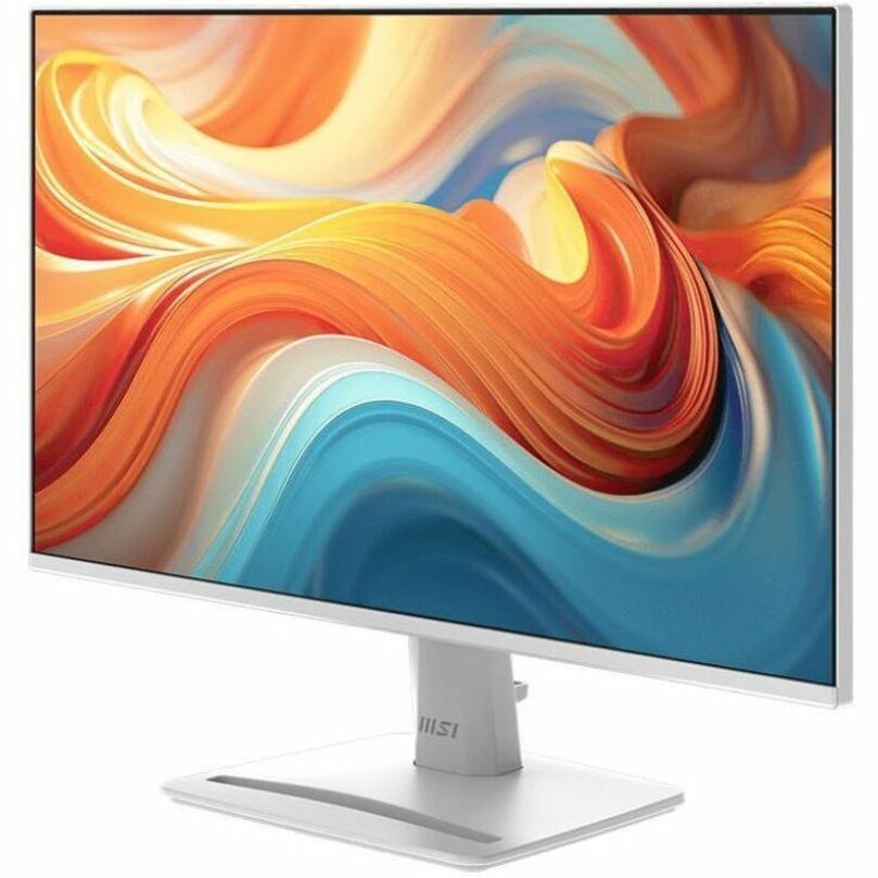 Left Image for MSI PRO MP243W E14 - PRO MP243WE14 - Business Productivity Monitor White - 23.8" IPS FHD 144Hz Adaptive-Sync Display - HDMI - VGA