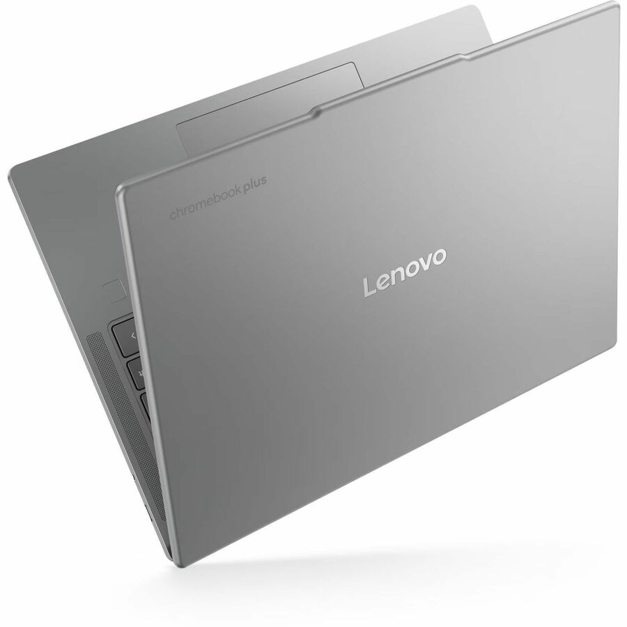 Alternate-Image1 Image for Lenovo Chromebook Plus 83MW000HUS 14" Chromebook - WUXGA - 60 Hz - Octa-core (ARM Cortex X925 + Cortex X4) - 12 GB - 128 GB Flash Memory - English Keyboard - Luna Gray