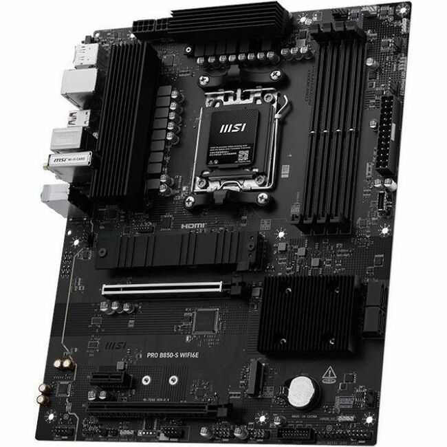 Main Image for MSI B850-S WIFI6E Gaming Desktop Motherboard - AMD B850 Chipset - Socket AM5 - ATX