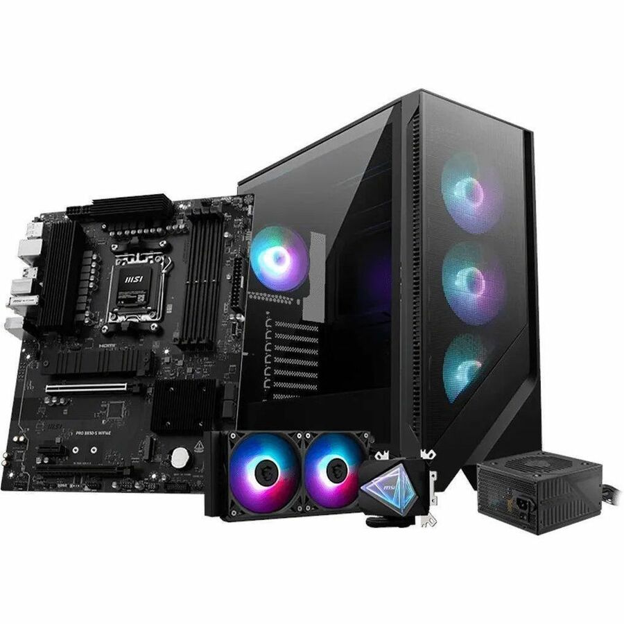 Alternate-Image4 Image for MSI B850-S WIFI6E Gaming Desktop Motherboard - AMD B850 Chipset - Socket AM5 - ATX