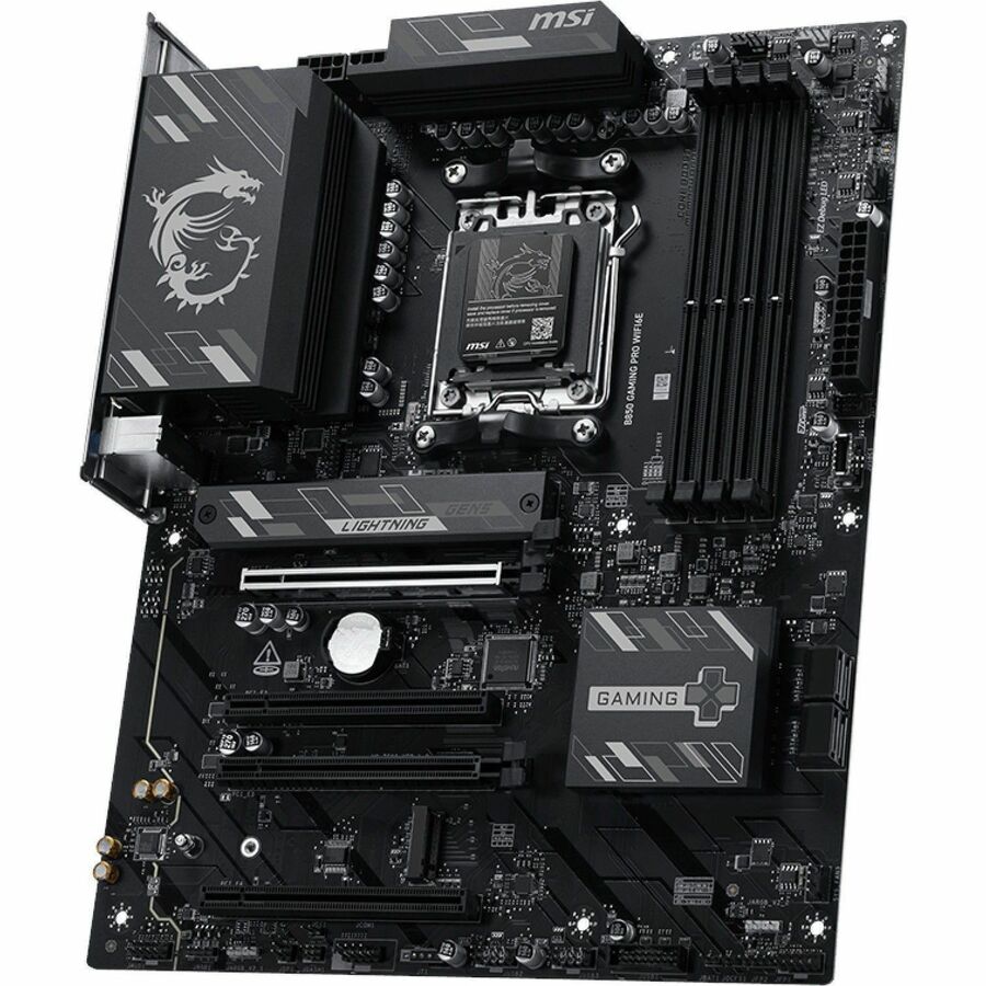 Alternate-Image2 Image for MSI B850 GAMING PRO WIFI6E Gaming Desktop Motherboard - AMD B850 Chipset - Socket AM5 - ATX