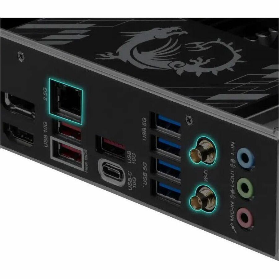 Alternate-Image6 Image for MSI B850 GAMING PRO WIFI6E Gaming Desktop Motherboard - AMD B850 Chipset - Socket AM5 - ATX