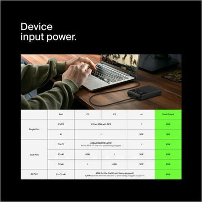 Alternate-Image9 Image for Belkin BoostCharge Pro 3-Port Laptop Power Bank 20K