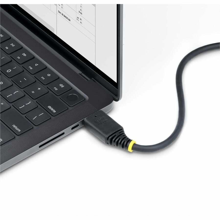 Alternate-Image5 Image for StarTech 2m (6.6ft) High Speed HDMI Cable with Gripping Connectors, 4K 60Hz/1440p 144Hz, 18Gbps, UHD HDMI Cord, TPE Jacket