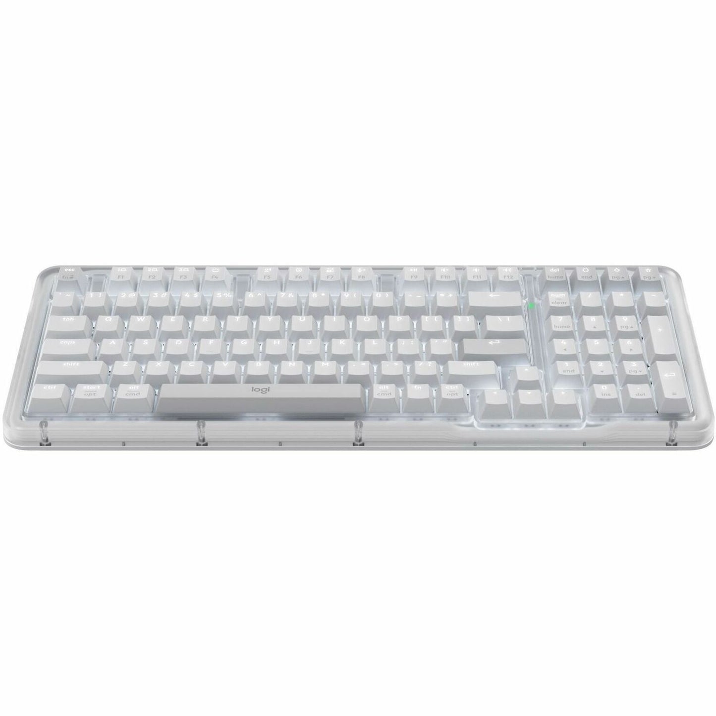 Main Image for Logitech Alto Keys K98M Wireless Mechanical Keyboard, Customizable Keyboard with Vibration Absorbing Gasket, Backlit Keys, Off-white