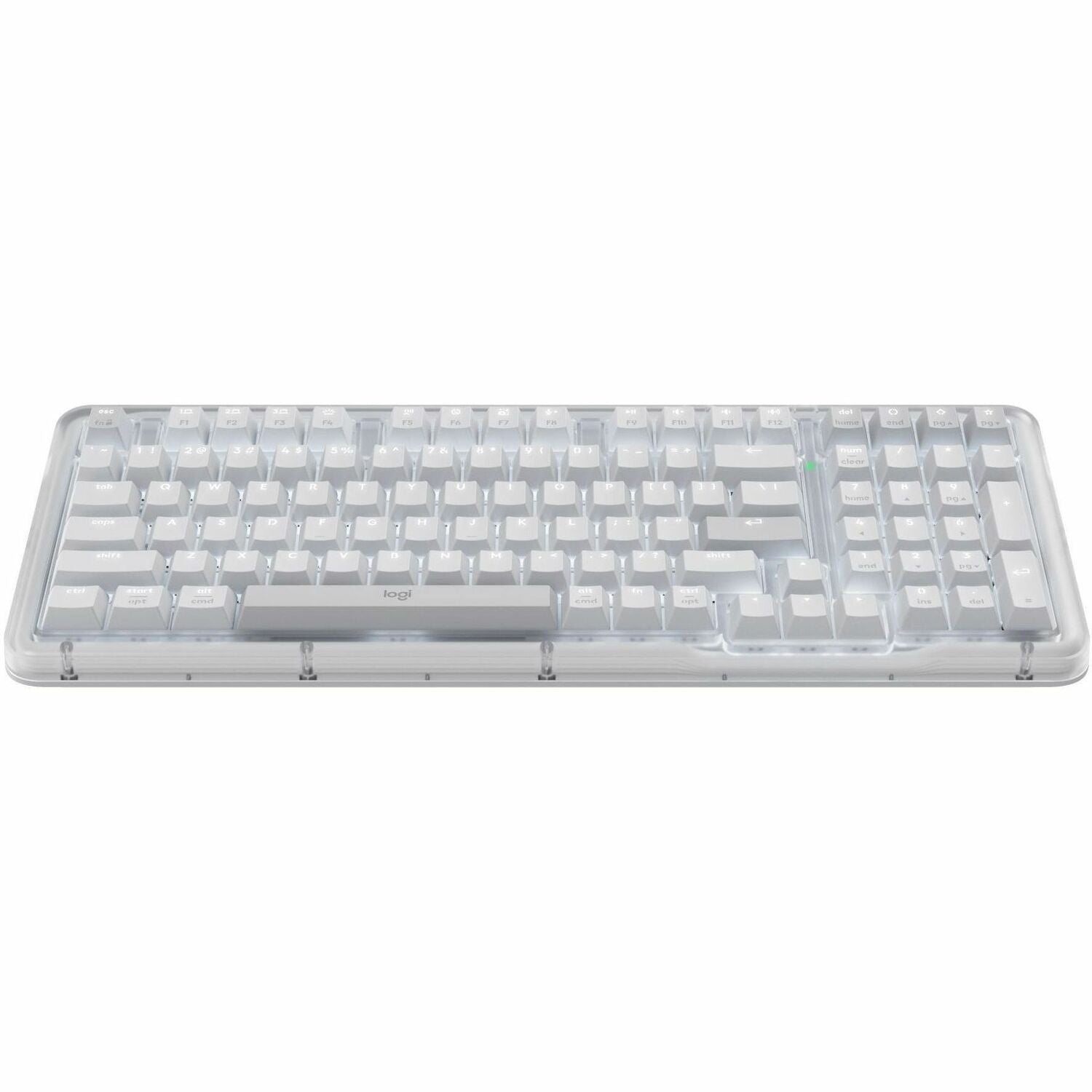 Main Image for Logitech Alto Keys K98M Wireless Mechanical Keyboard, Customizable Keyboard with Vibration Absorbing Gasket, Backlit Keys, Off-white