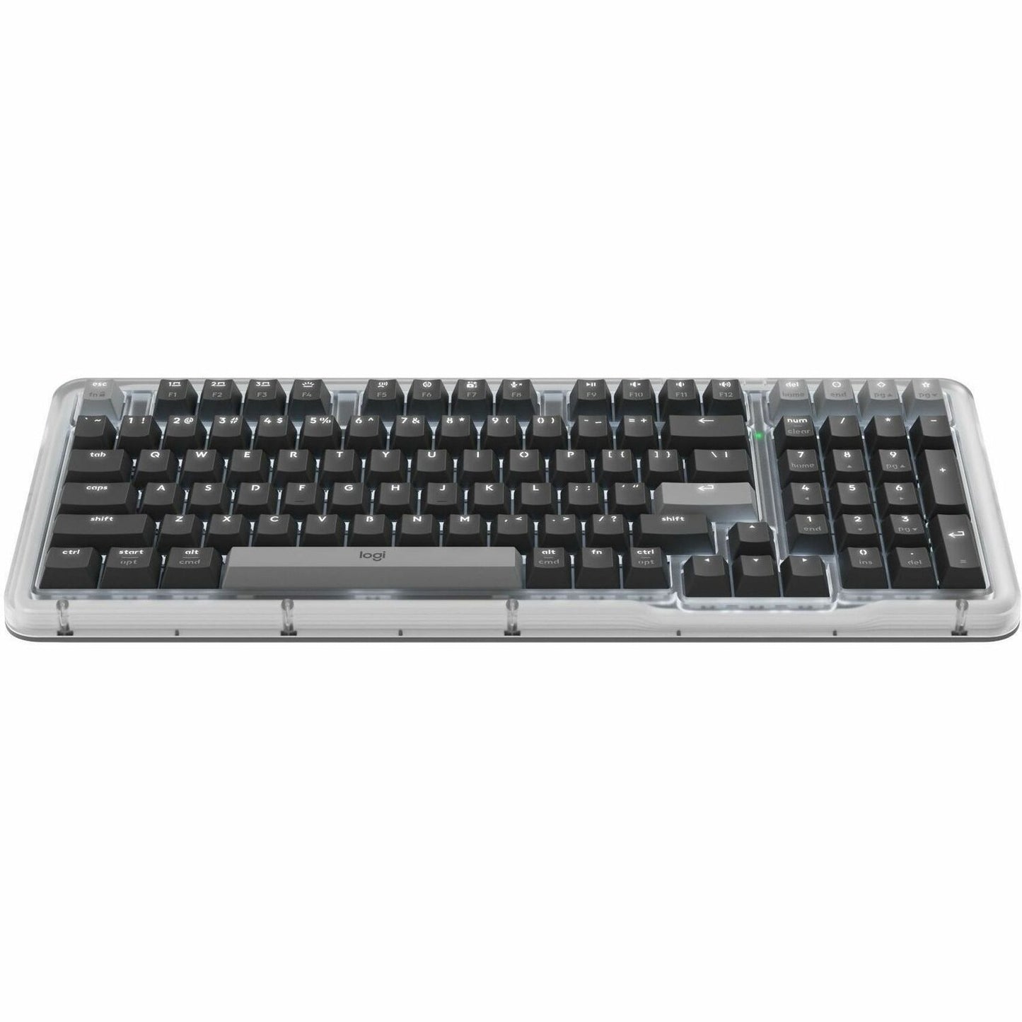 Main Image for Logitech Alto Keys K98M Wireless Mechanical Keyboard, Customizable Keyboard with Vibration Absorbing Gasket, Backlit Keys, Graphite
