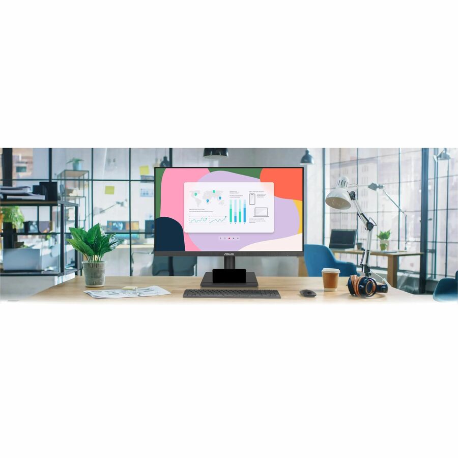 Life-Style Image for Asus VA279QGS 27" Class Full HD LED Monitor - 16:9 - Black