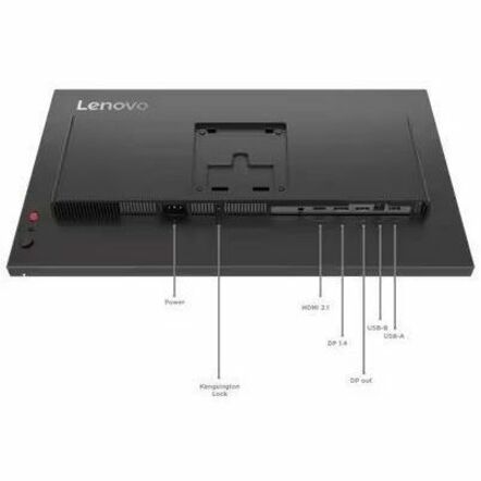 Alternate-Image6 Image for Lenovo ThinkVision P24Q-40 24" Class WQHD LED Monitor - 16:9 - Raven Black