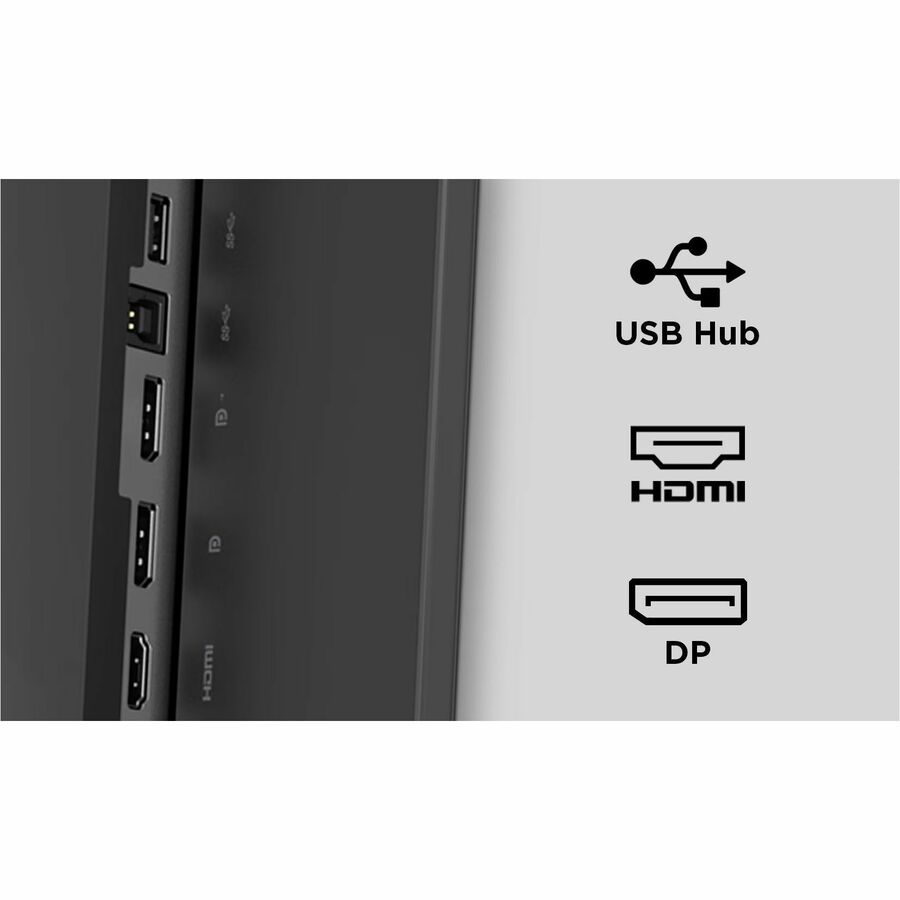Alternate-Image7 Image for Lenovo ThinkVision P24Q-40 24" Class WQHD LED Monitor - 16:9 - Raven Black
