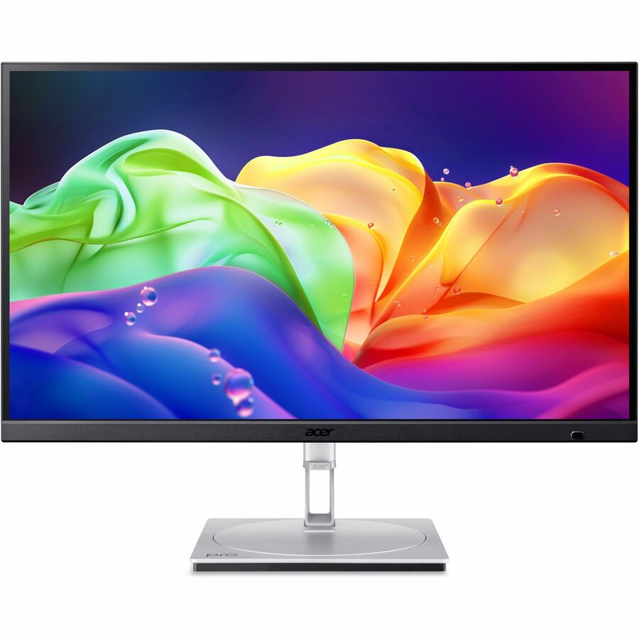 Front Image for Acer PE270K L1 27" Class 4K UHD LCD Monitor - 16:9 - Silver